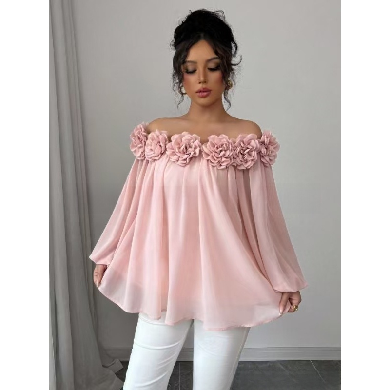 Crossfit Youtube - Elegante Camicetta da Donna in Chiffon
