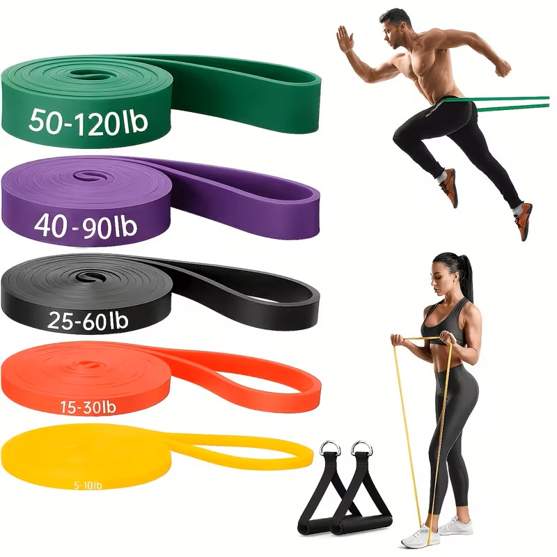 Set di 3/5 Fasce Elastiche per - Pull Up Assist Band recensione e prezzo